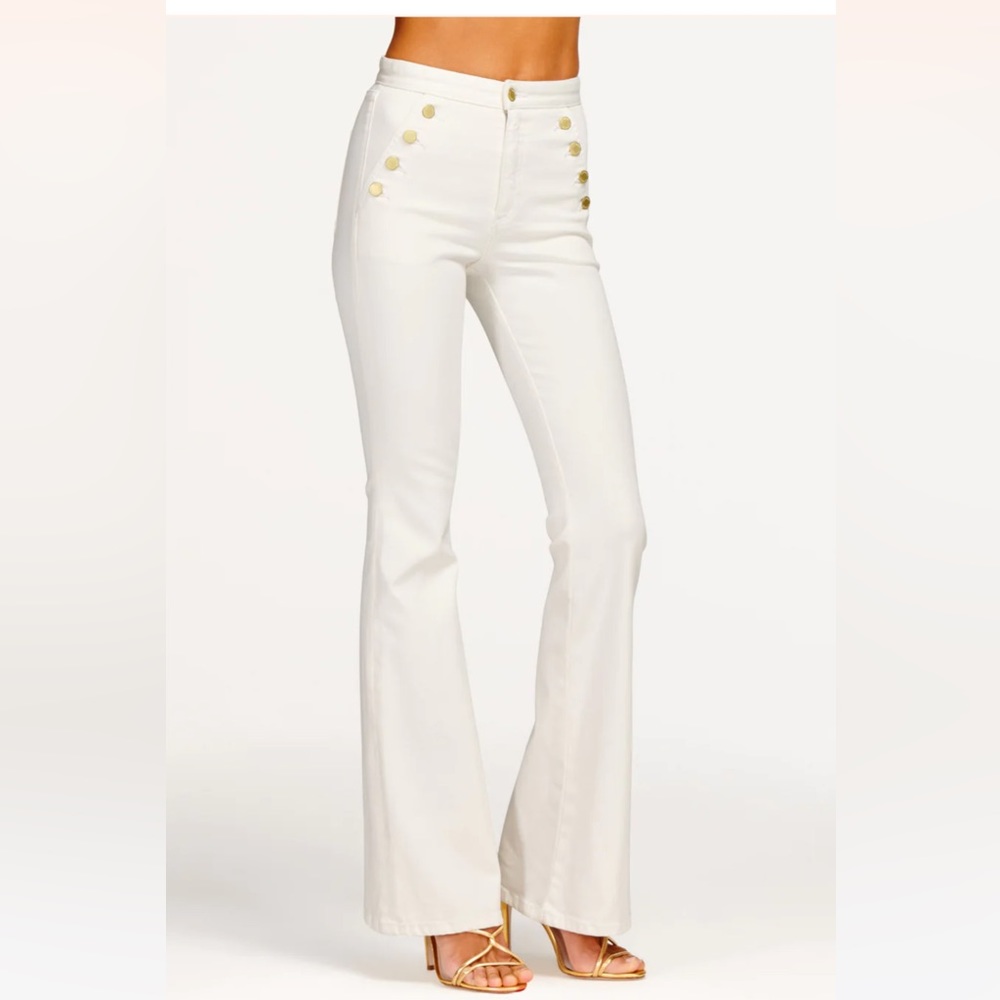 Band new Ramy Brook Helena white jeans, size 26